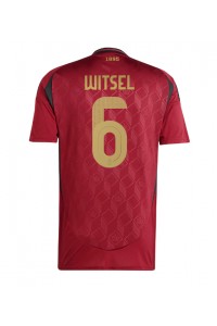 Fotbalové Dres Belgie Axel Witsel #6 Domácí Oblečení ME 2024 Krátký Rukáv